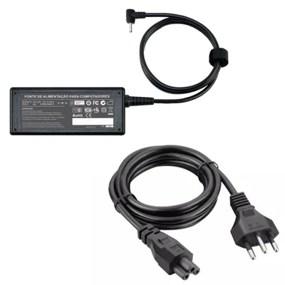 Fonte Carregador Asus Eee Pc 1005 19v 2.1a 40w Mm 608 - Voltagem De Entrada