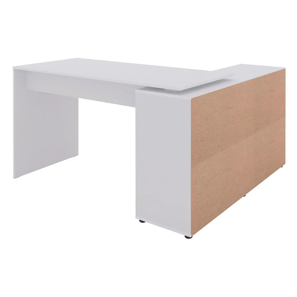 Imagem 2 de 5 do produto Mesa Em L Com 8 Nichos Nero Artany