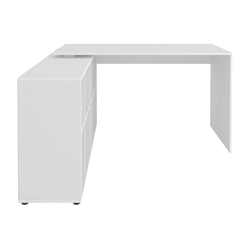 Imagem 5 de 5 do produto Mesa Em L Com 8 Nichos Nero Artany