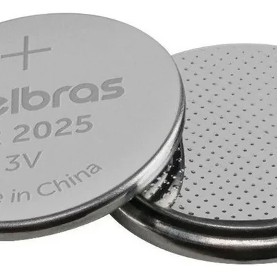 Bateria Pilha Litio 3v Intelbras 4860001 Cr2025 3v 160mah Nao-recarregavel