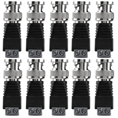 Conector BNC Intelbras Borne Conex 1000, 10 Unidades