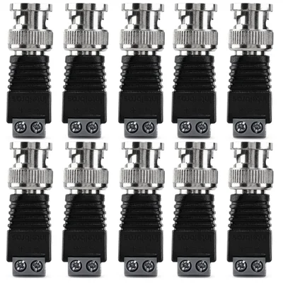 Conector BNC Intelbras Borne Conex 1000, 10 Unidades