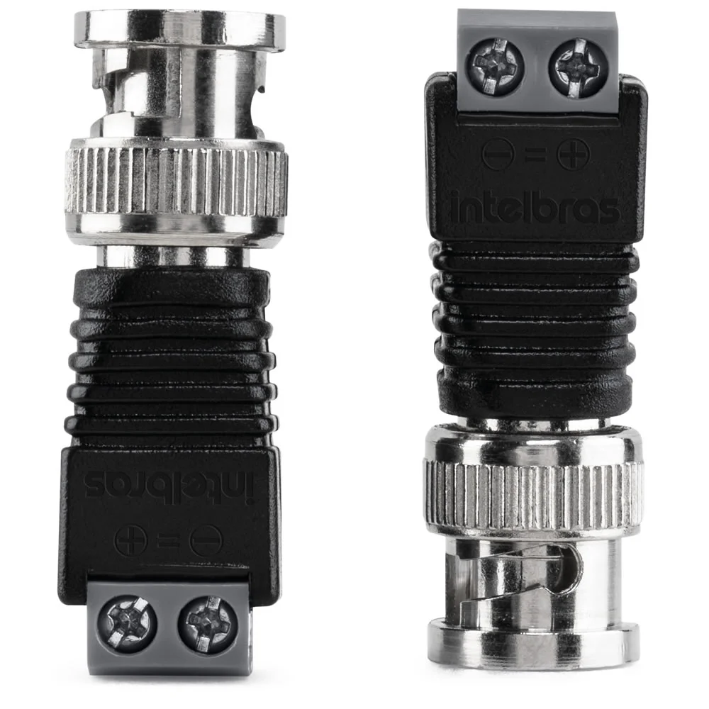 Imagem 2 de 5 do produto Conector BNC Intelbras Borne Conex 1000, 10 Unidades
