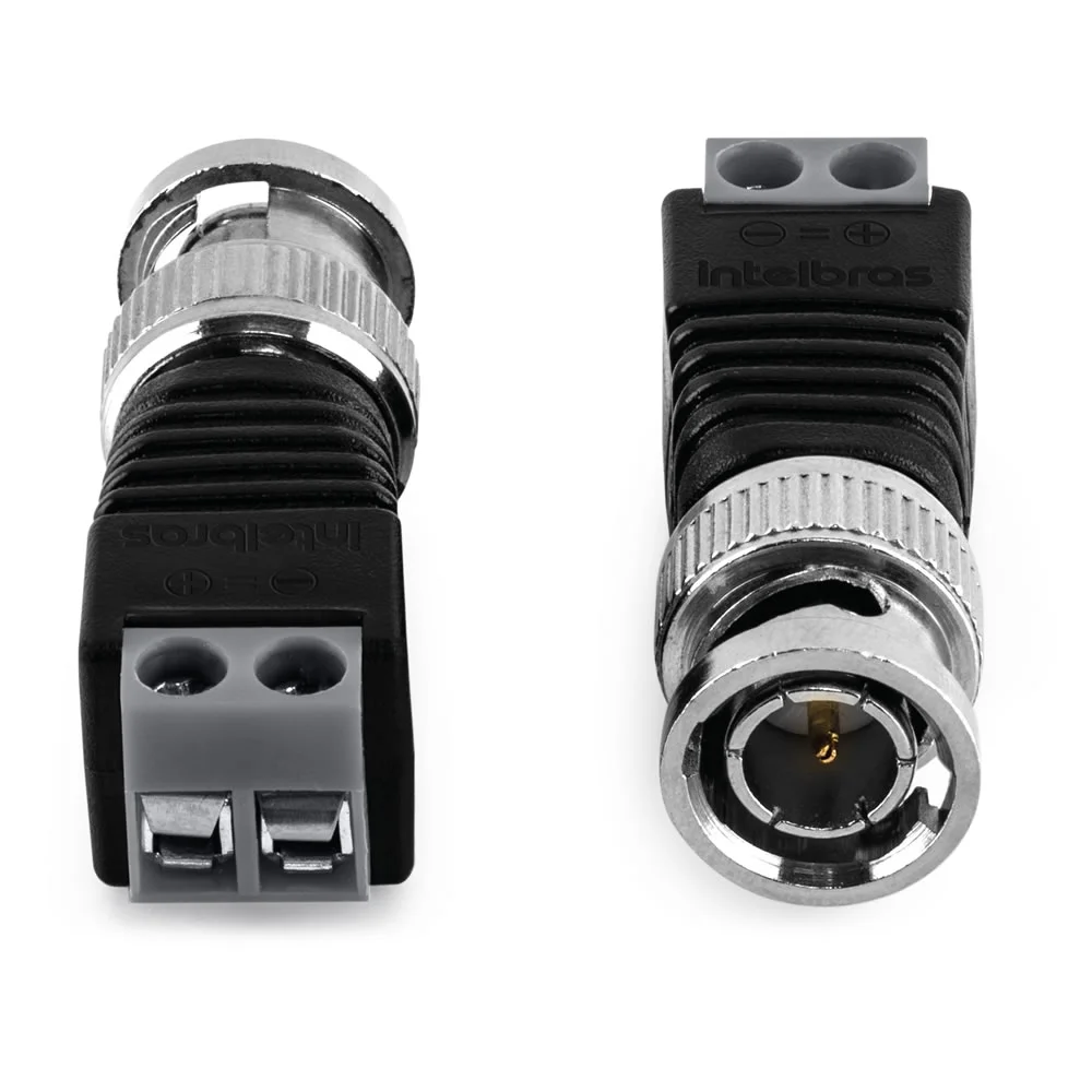 Imagem 3 de 5 do produto Conector BNC Intelbras Borne Conex 1000, 10 Unidades