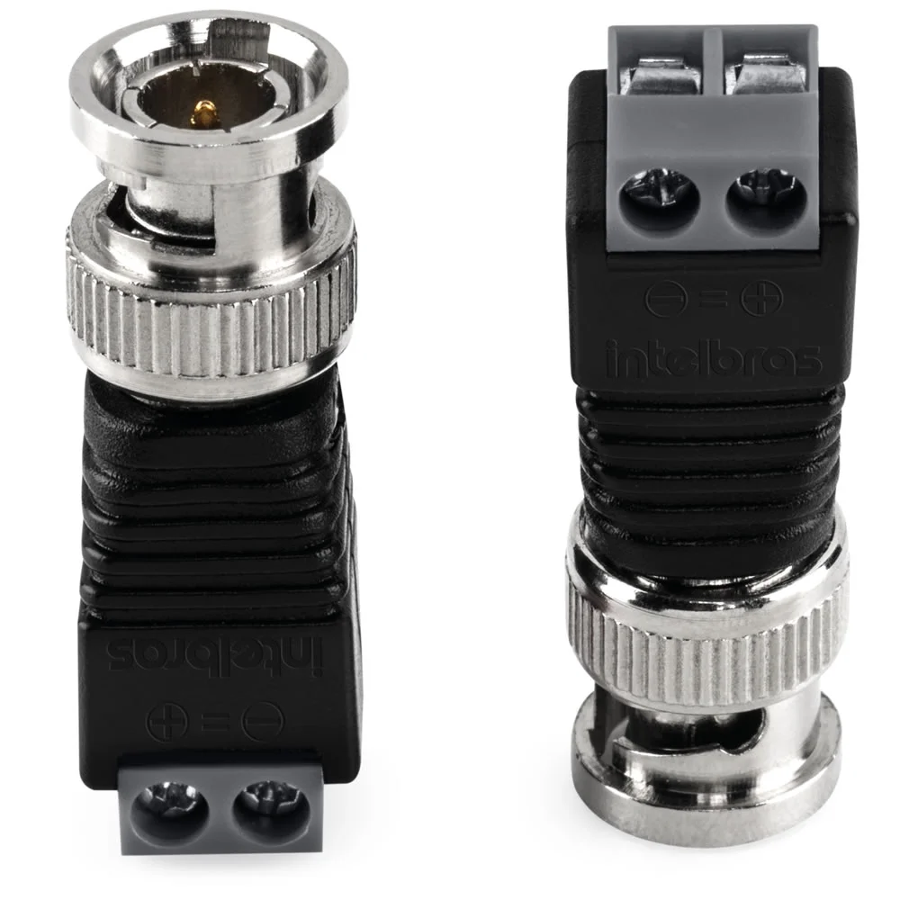 Imagem 4 de 5 do produto Conector BNC Intelbras Borne Conex 1000, 10 Unidades