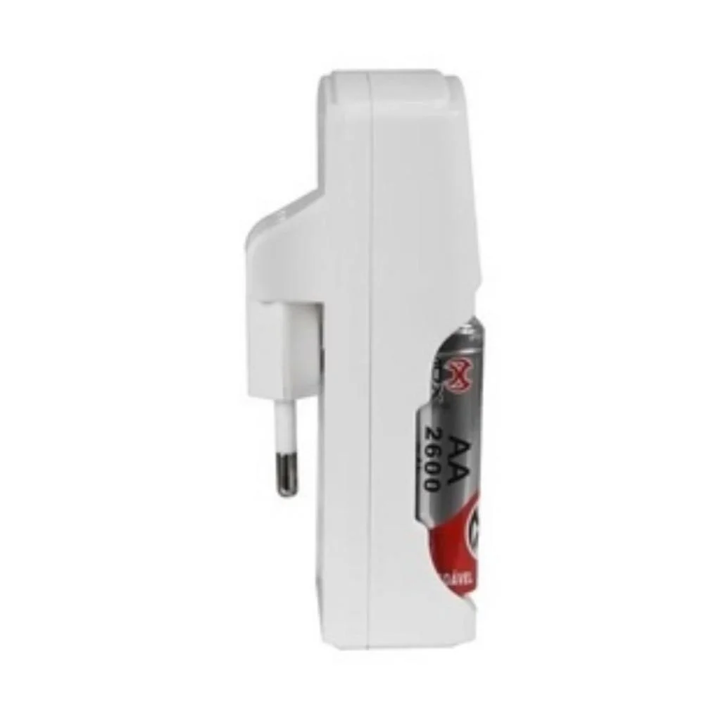 Imagem 4 de 5 do produto Carregador De Pilhas Mox Cp 51 Aa/aaa/9v Com Pilhas Aa