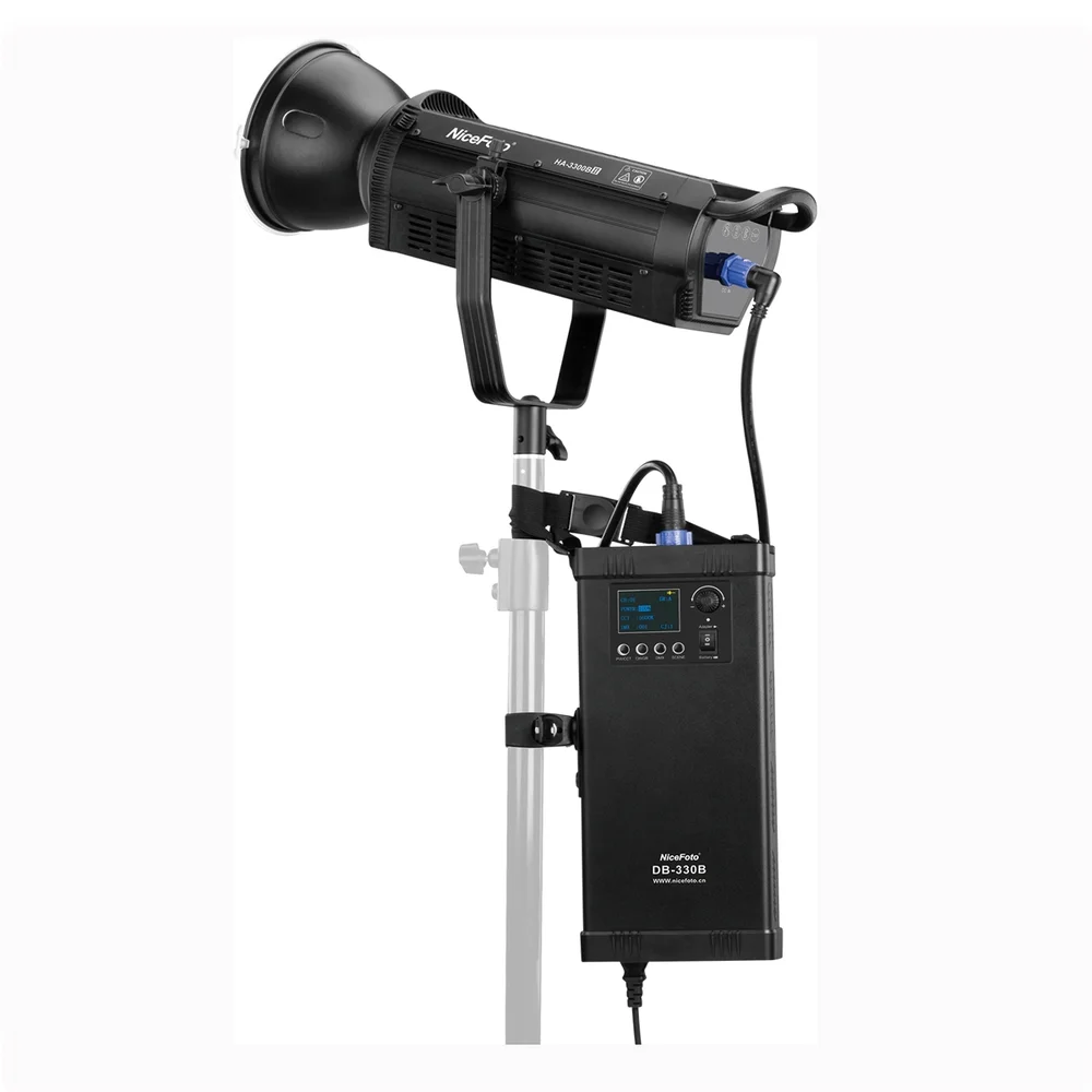 Iluminador Led Nicefoto Ha-3300bii Cob Video Light Daylight 330w Bowens - bivolt Iluminador Led Nicefoto Ha-3300bii Cob Video Light Daylight 330w Bowens - bivolt