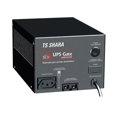 Nobreak Ts Shara Para Portao Automatico, Ups Gate, 1200va, sem bateria, Eng 12v, Bivolt - 4398
