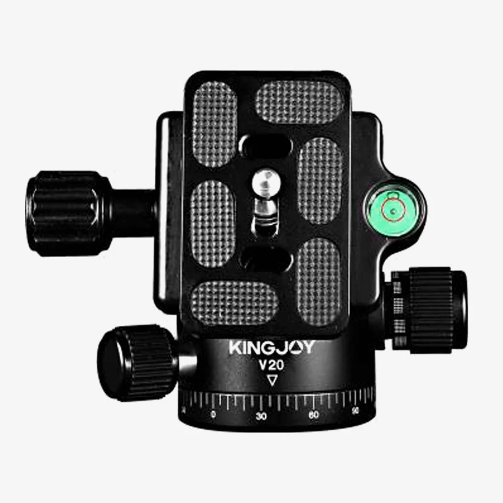 Imagem 4 de 5 do produto Cabeça Esférica Ball Head Kingjoy V20 Quick Release 360° Até 7kg