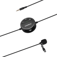 Microfone Lapela Comica SIG.LAV V03, Omnidirectional, Para Câmeras E Smartphones