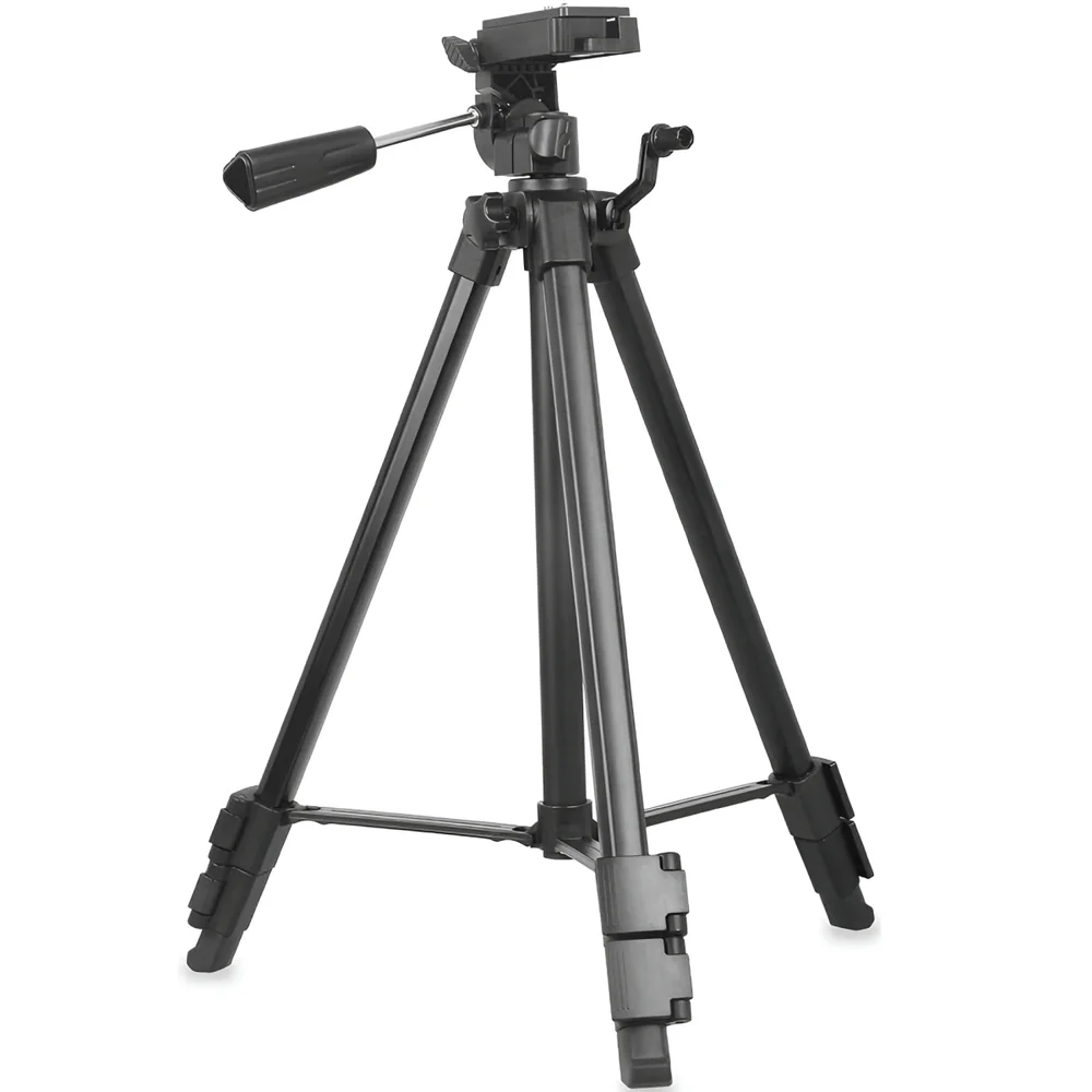 Tripé Kingjoy Vt-910, Com Cabeça De Vídeo Panorâmica, 360Graus, Para Câmeras, E Filmadoras, Preto Tripé Kingjoy Vt-910, Com Cabeça De Vídeo Panorâmica, 360Graus, Para Câmeras, E Filmadoras, Preto