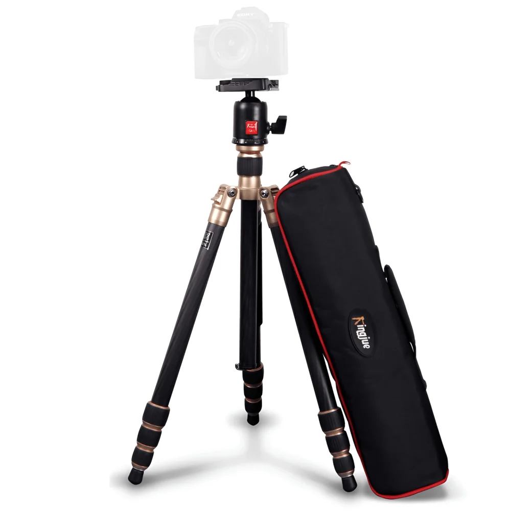 Tripé Monopé Kingjoy Cc-258 Fibra De Carbono Com Cabeça Ball Head Até 10kg Tripé Monopé Kingjoy Cc-258 Fibra De Carbono Com Cabeça Ball Head Até 10kg