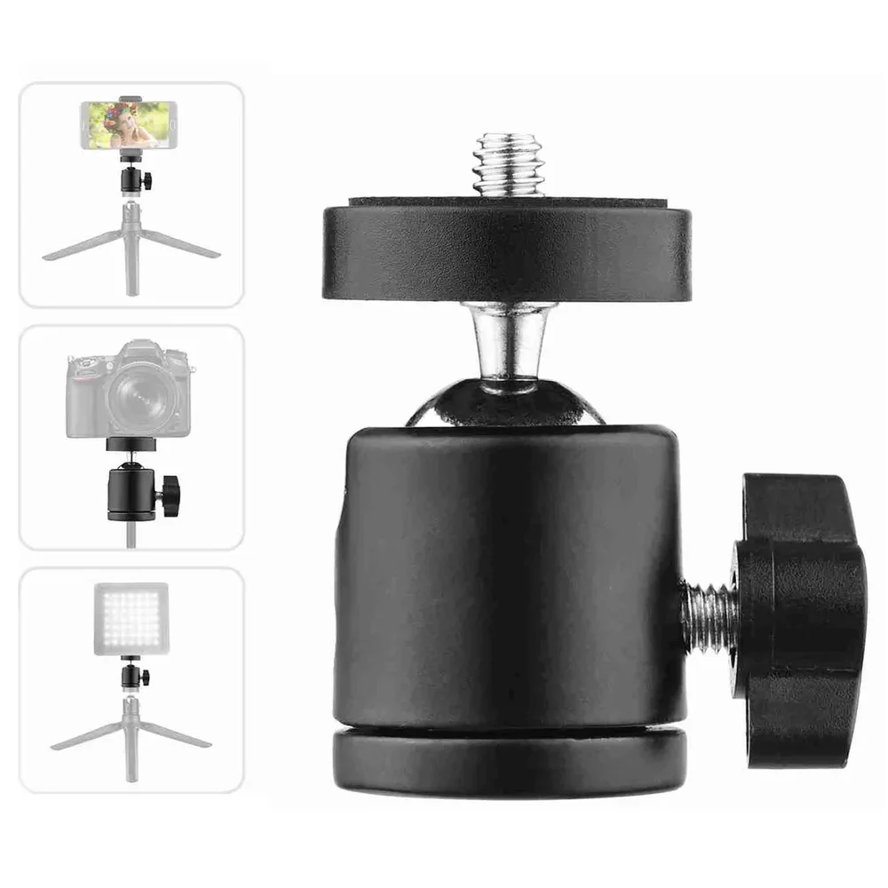 Mini Cabeça Ball Head Digipod Universal, 1/4pol, Até 1Kg