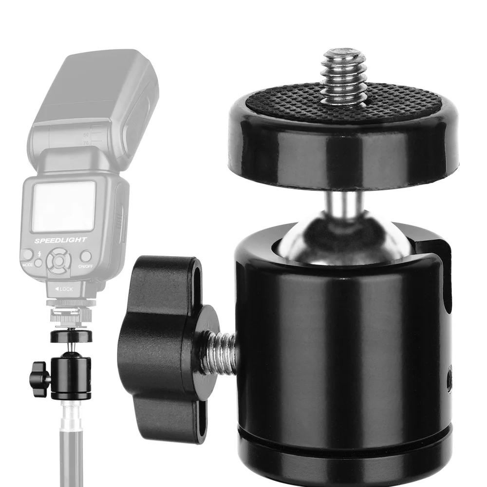 Mini Cabeça Ball Head Digipod Universal, 1/4pol, Até 1Kg