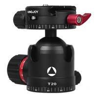 Cabeça Ball Head Perfil Baixo Kingjoy T20 Liberação Rápida Panorâmica Para Até 5kg