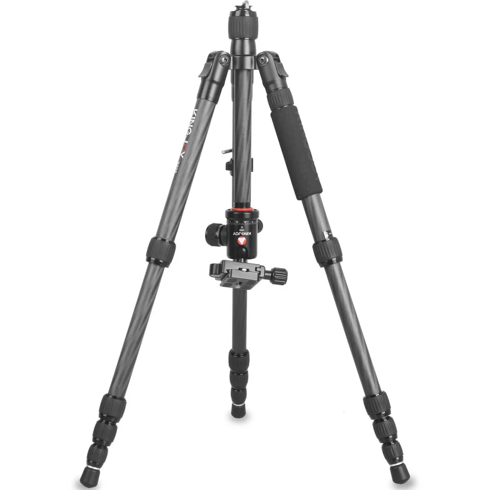 Tripé E Monopé De Fotografia Kingjoy, K029, Fibra De Carbono, Com Cabeça Ball V00 Tripé E Monopé De Fotografia Kingjoy, K029, Fibra De Carbono, Com Cabeça Ball V00