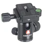 Tripé Fibra De Carbono Kingjoy C1229b-v00 Cabeça Esférica Ball Head Até 10kg (preto)
