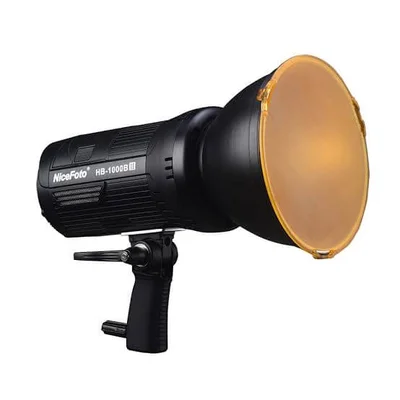 Luz Contínua Led Nicefoto Hb-1000bii 100w Daylight Video Light Com Bateria Integrada - bivolt