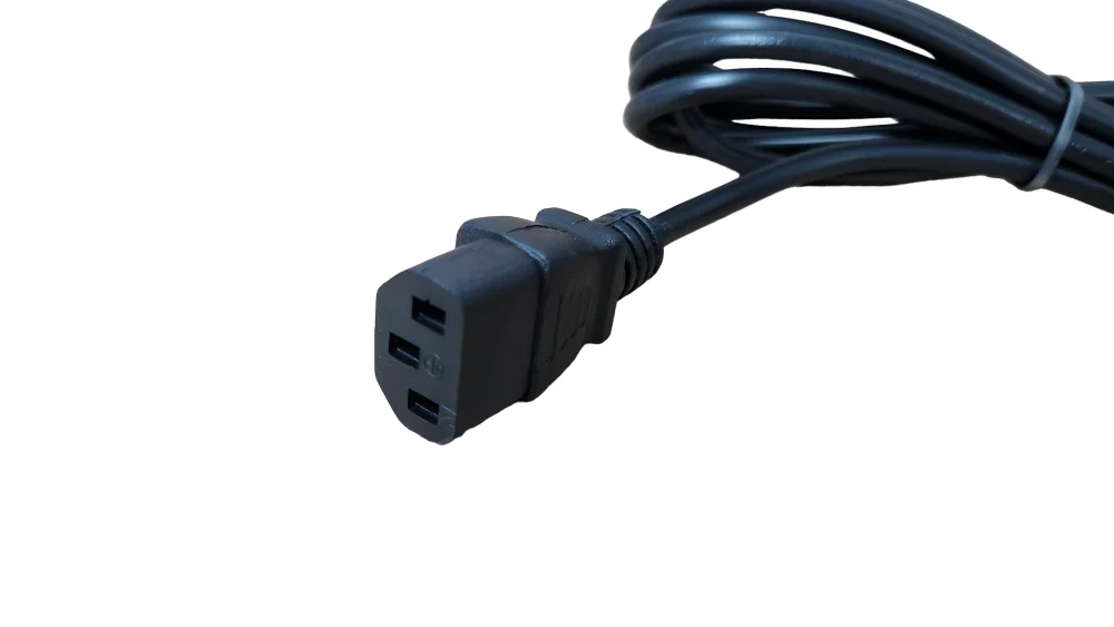 Imagem 3 de 5 do produto Cabo De Força, Tripolar Para Fonte 3x0.50mm, 250V 10A, 2M - PC 10