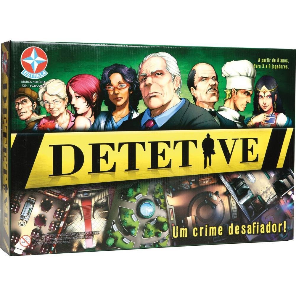 Jogo De Tabuleiro Detetive - Estrela