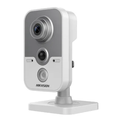 Câmera de Segurança Cubo Hikvision Ir, Ultra Low Light 1080p 1/3, 2,8mm com Detector Pir e Audio