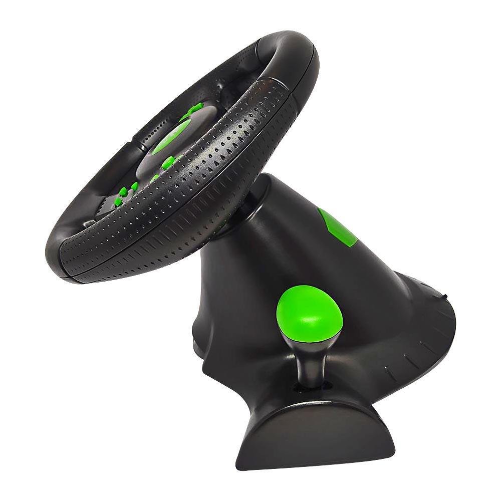 Volante Joystick Vibração Gamer KP, Xbox360/ Pc/ Ps2/ Ps3 - KP-5815A Volante Joystick Vibração Gamer KP, Xbox360/ Pc/ Ps2/ Ps3 - KP-5815A
