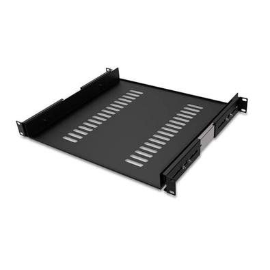 A BD1U 400mm é uma bandeja de 400mm de profundidade deslizante com sistema telescópico que permite projetar os equipamentos para fora do rack, ideal p