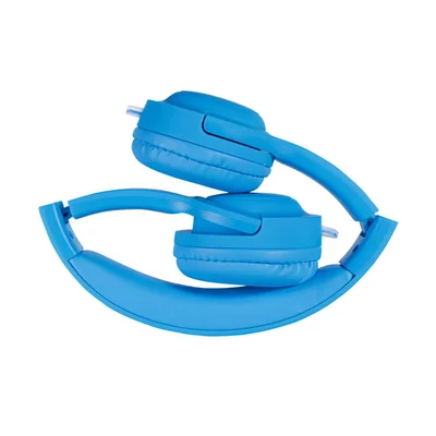 Headset Infantil Sugar 40mm Dobrável E Acolchoado Hs317 Azul - Oex