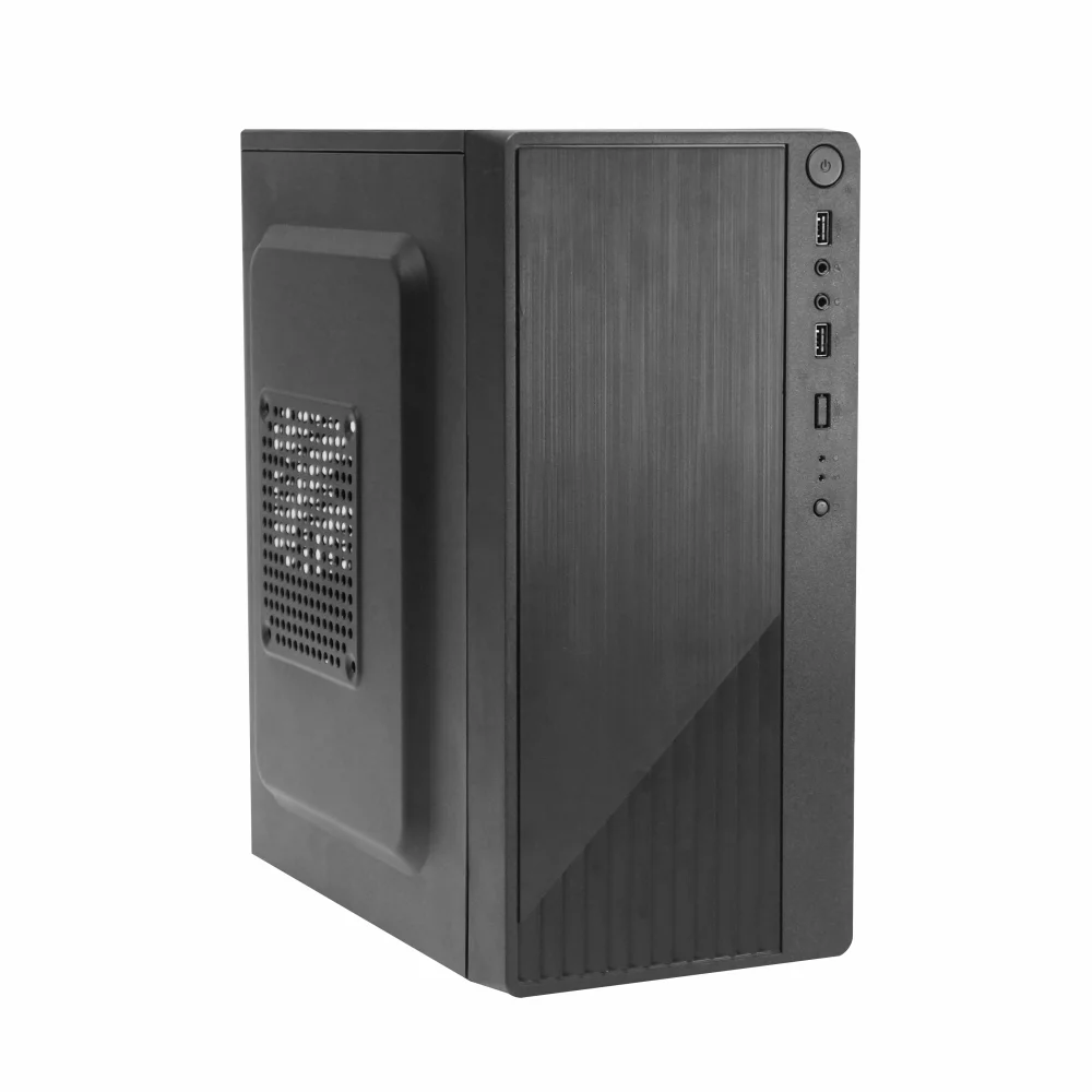 Gabinete BrazilPC, Mini ATX N110,  Mid Tower, S/ Fonte, Preto