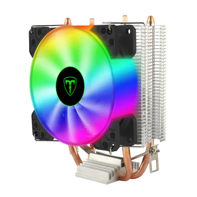 Air Cooler Para Processador T-Dagger, 90mm FAN, LED Rainbown - T-GC9109M