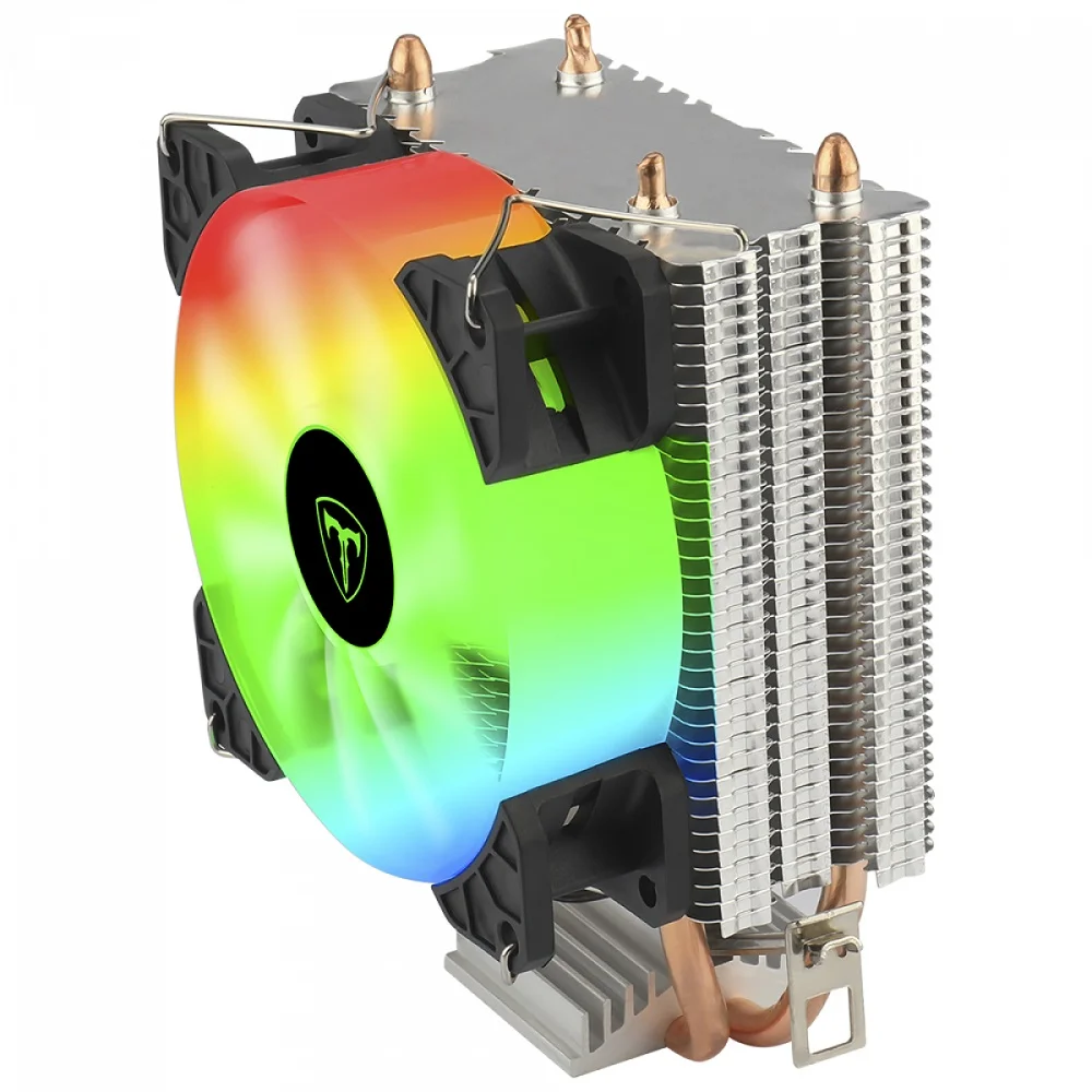 Imagem 3 de 5 do produto Air Cooler Para Processador T-Dagger, 90mm FAN, LED Rainbown - T-GC9109M