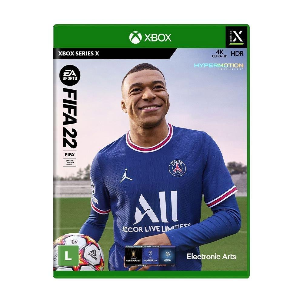 Jogo Fifa 22 Xbox Series X KaBuM