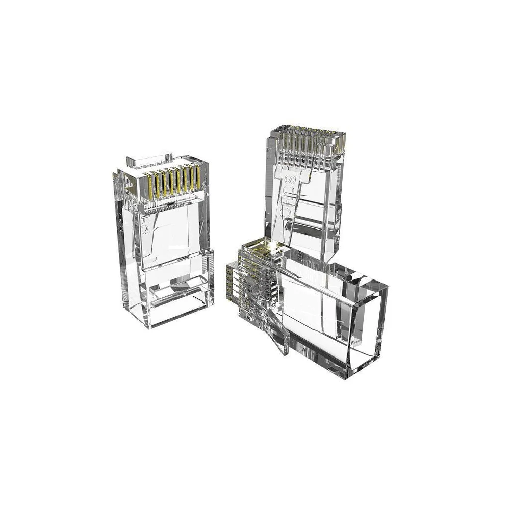 Imagem 3 de 3 do produto Conector Rj45 Macho  Cat.6 Para Cabo De Rede Sohoplus  Furukawa