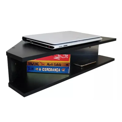Mesa Notebook Suspensa Canto Trovarelli Preto