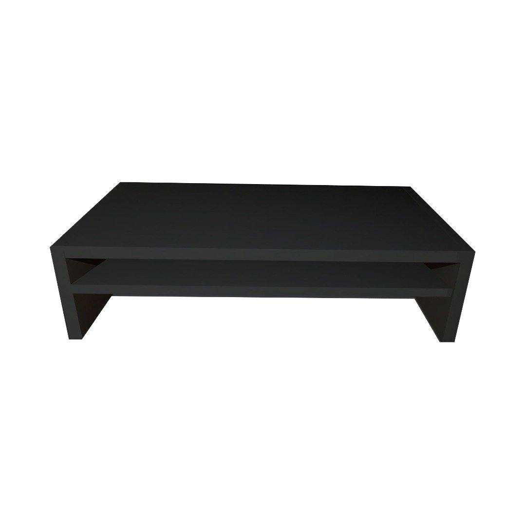 Suporte C/ Prateleira Para Monitor Trovarelli Preto