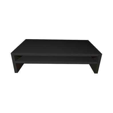 Suporte C/ Prateleira Para Monitor Trovarelli Preto