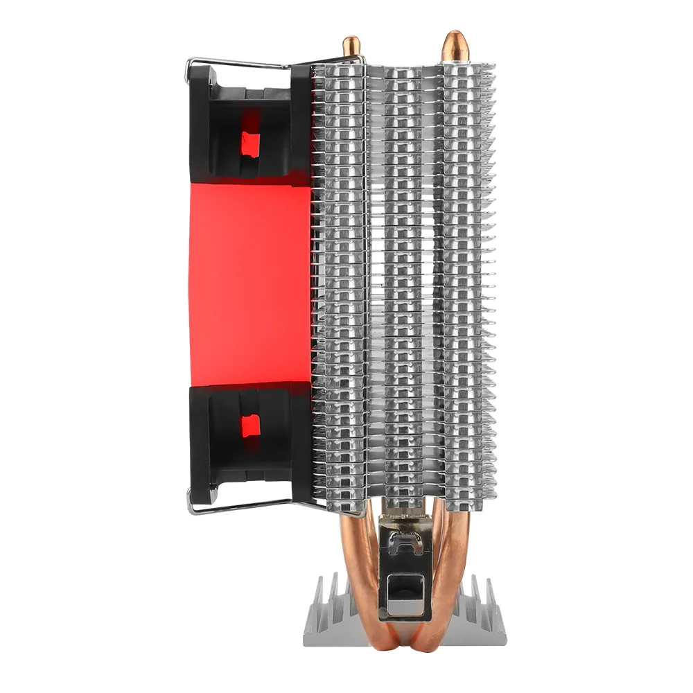 Imagem 4 de 5 do produto Cooler Para Processador T-Dagger, LED Vermelho, Intel e AMD, 90mm, 2 Heat Pipes, TDP 80W, 48CFM - T-GC9109 R