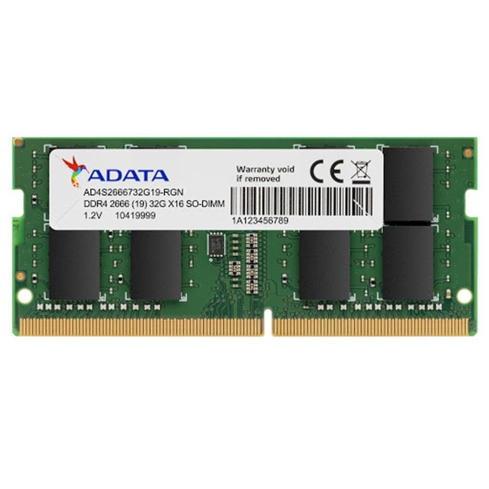 Memoria Adata P Notebok 32GB DDR4 2666MHZ KaBuM