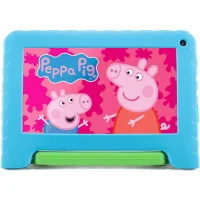 Tablet Peppa Pig, Wi-fi, 32GB, Tela 7", Android 11, Go Edition Com Controle Parental Azul - Nb375