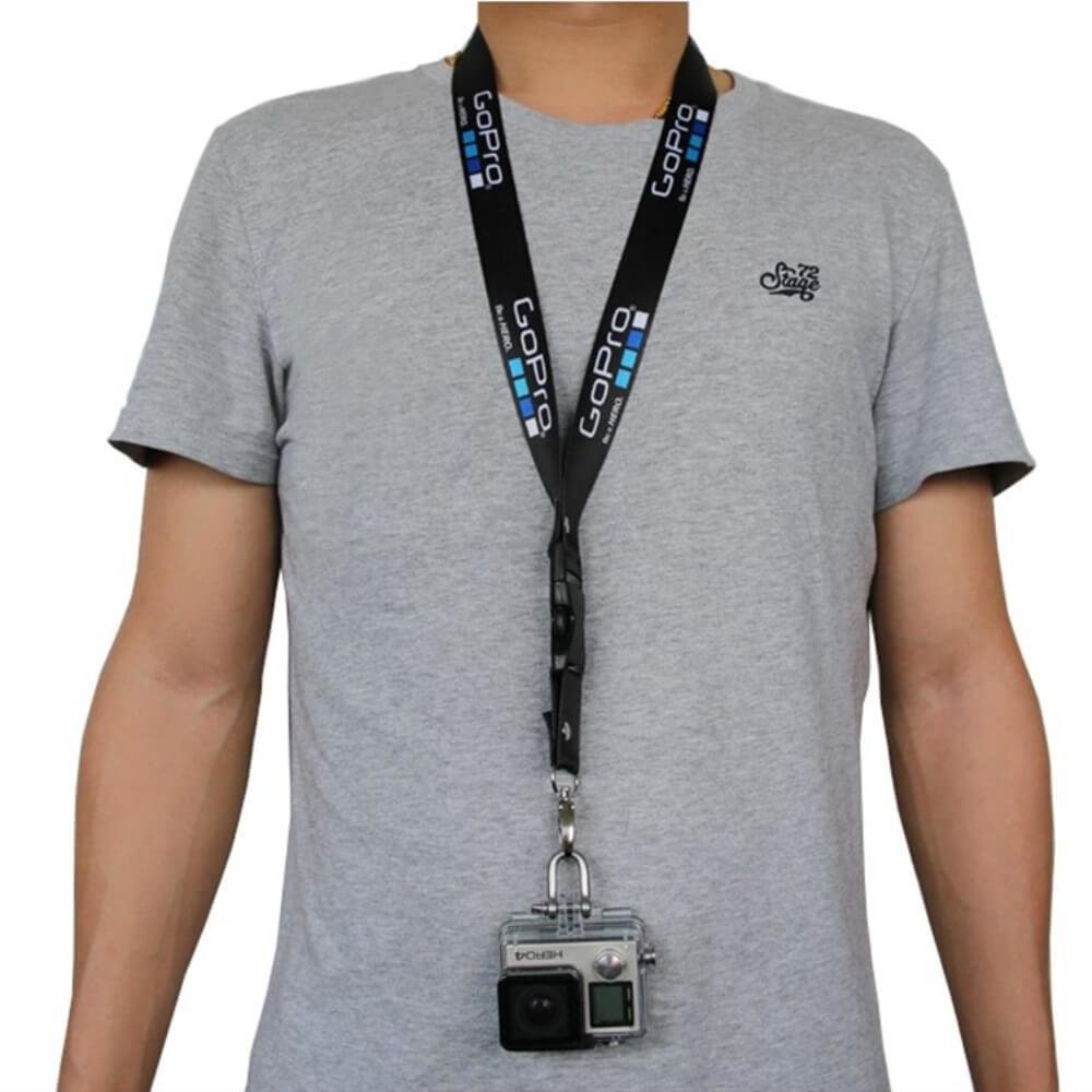Cordão Alça De Pescoço Para Gopro E Câmeras Similares Cordão Alça De Pescoço Para Gopro E Câmeras Similares