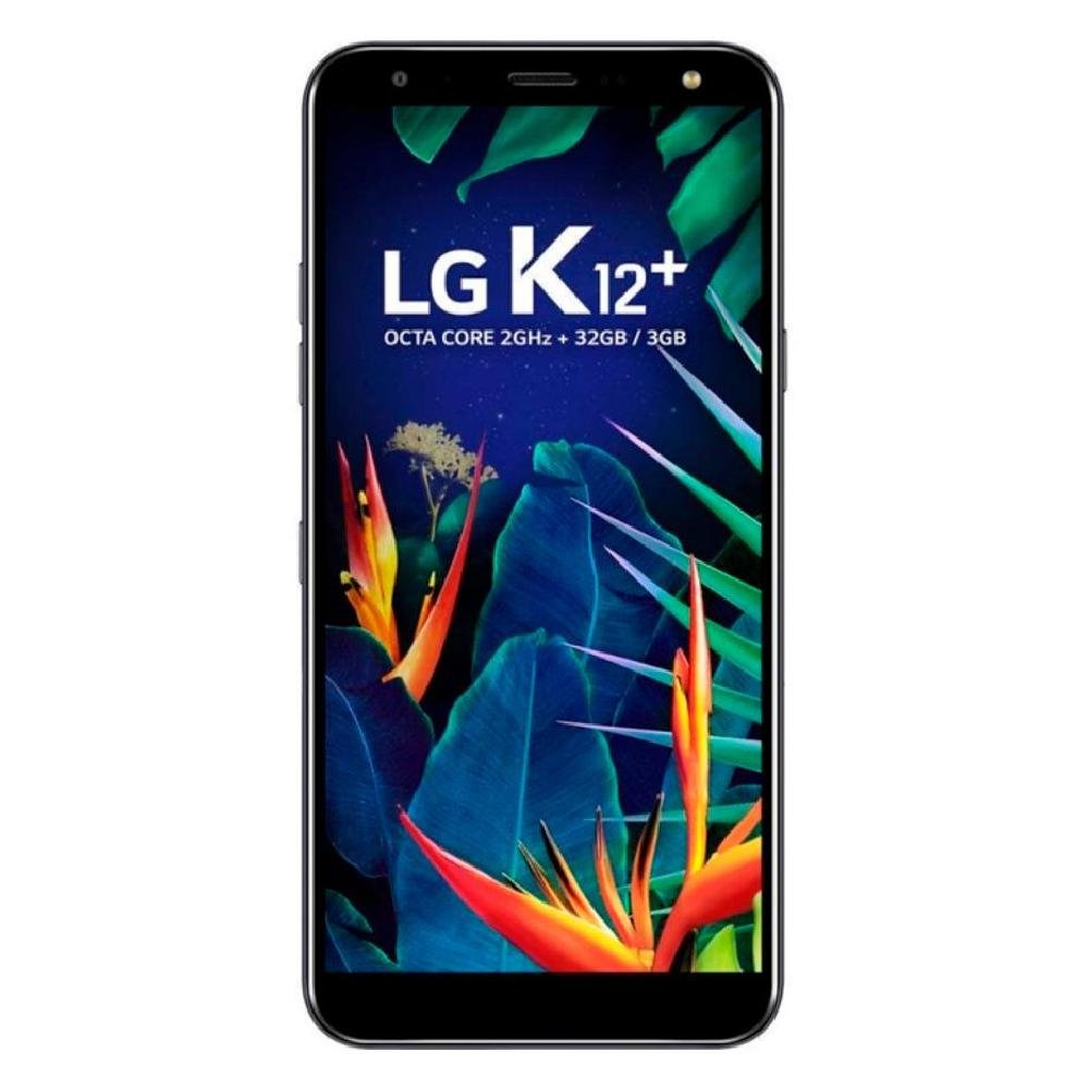 Usado - LG K12 Plus, 32GB, Preto - Bom | KaBuM!