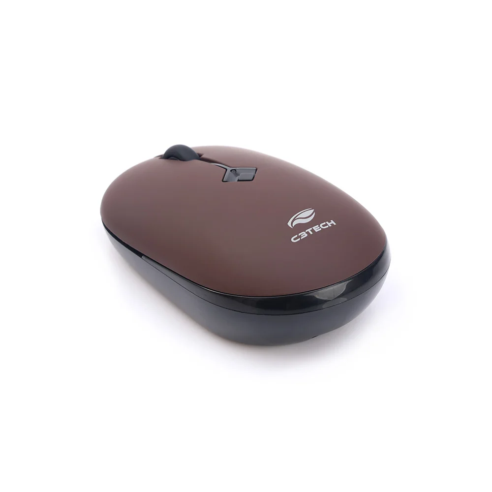 Imagem 2 de 5 do produto Mouse Sem Fio C3tech M-w60rd Usb 1600 Dpi Rc Nano - Preto/vermelho