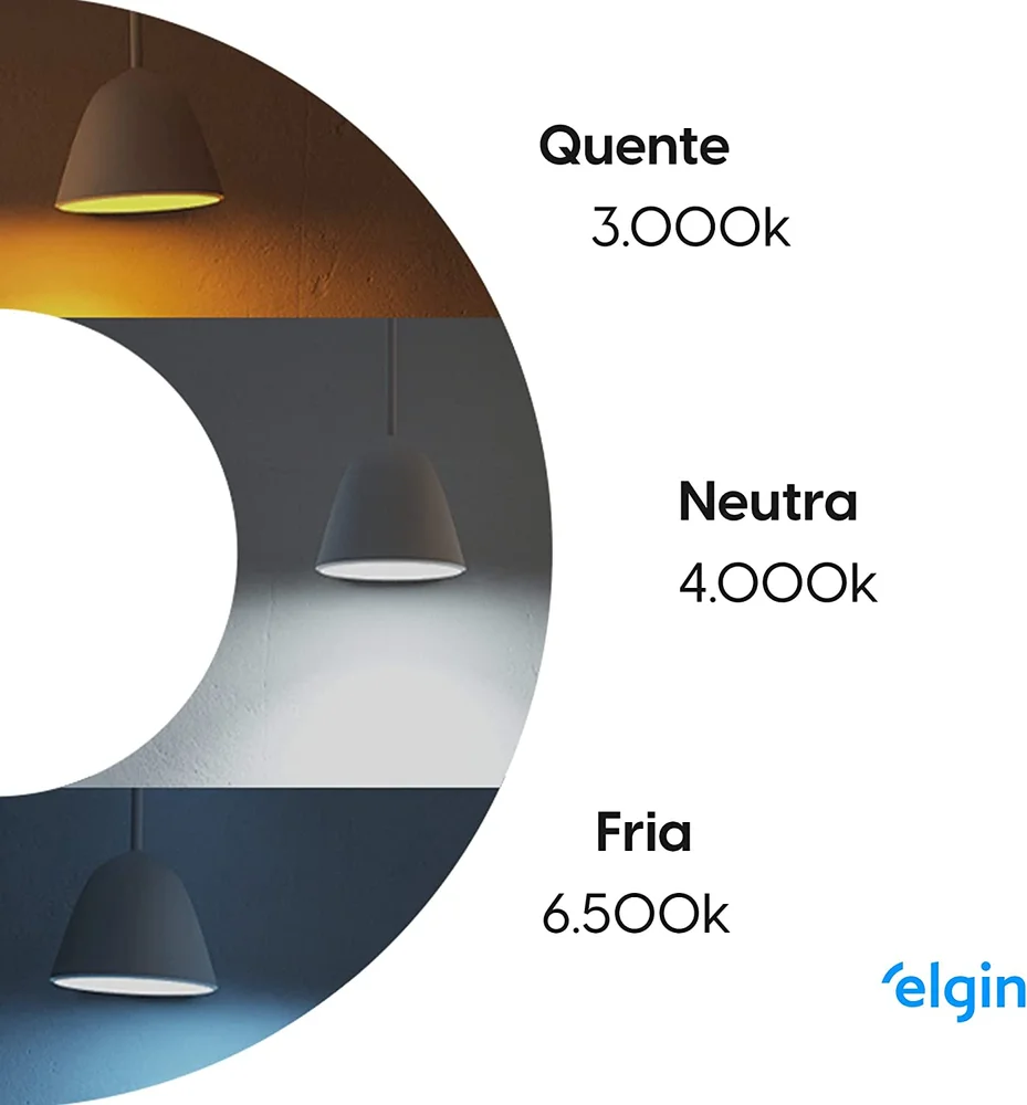 Imagem 5 de 5 do produto Luminaria Led Sobrep.18w 3000-6000k Redonda