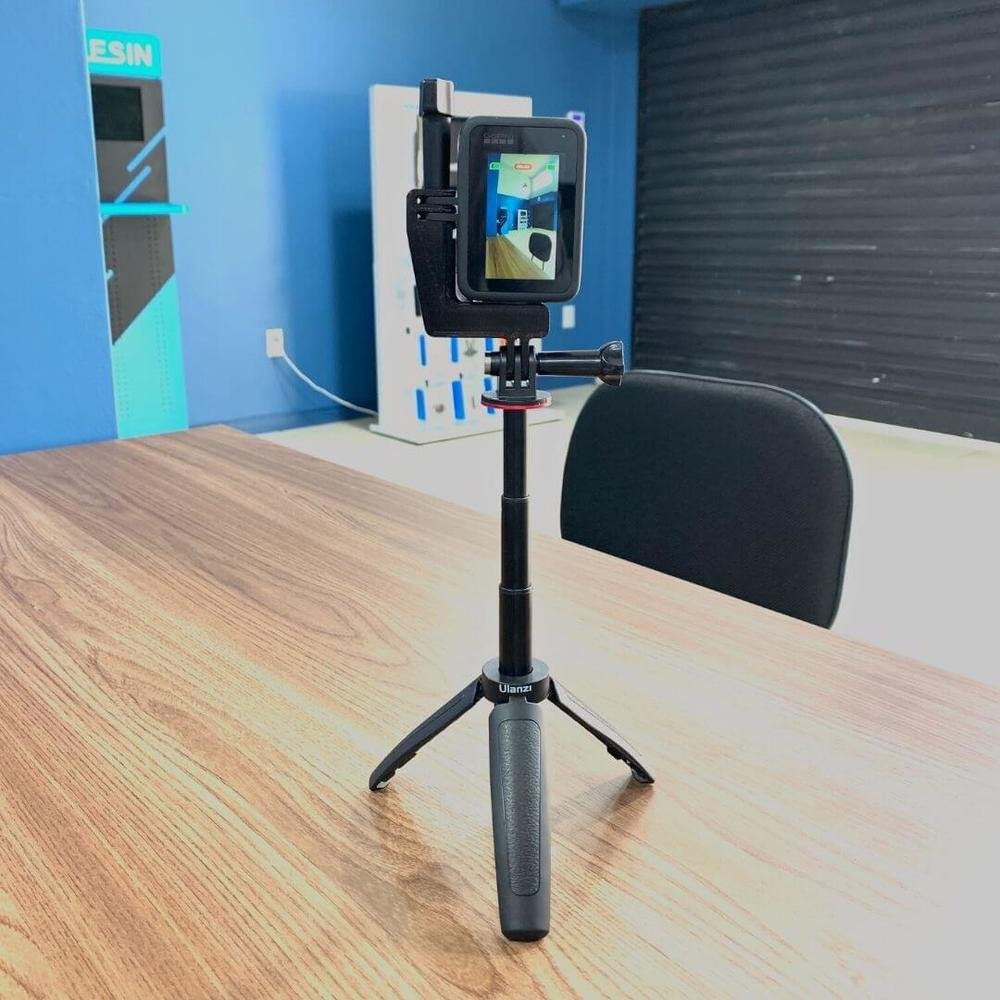 Imagem 2 de 5 do produto Suporte Vertical Para Gopro E Câmeras Similares, Em Impressão 3D - Preto