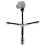 Tripé / Monopé Kingjoy Ac-288 Alumínio Com Cabeça Ball Head Qe-1t Até 10kg