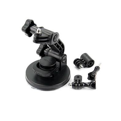O suporte ventosa para GoPro é o acessório ideal para prender sua câmera a carros (parabrisas, lataria), embarcações, motos, e muito mais! Com uma for