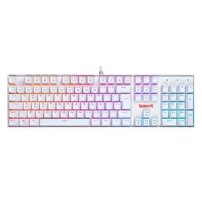 Teclado Mecânico Redragon Mitra, Rgb, Switch Blue, Abnt2