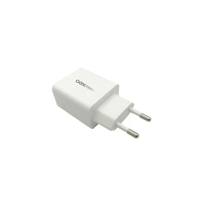 Carregador De Tomada Oex Turbo Usb Cg202 18w Branco - Oex — foto 2