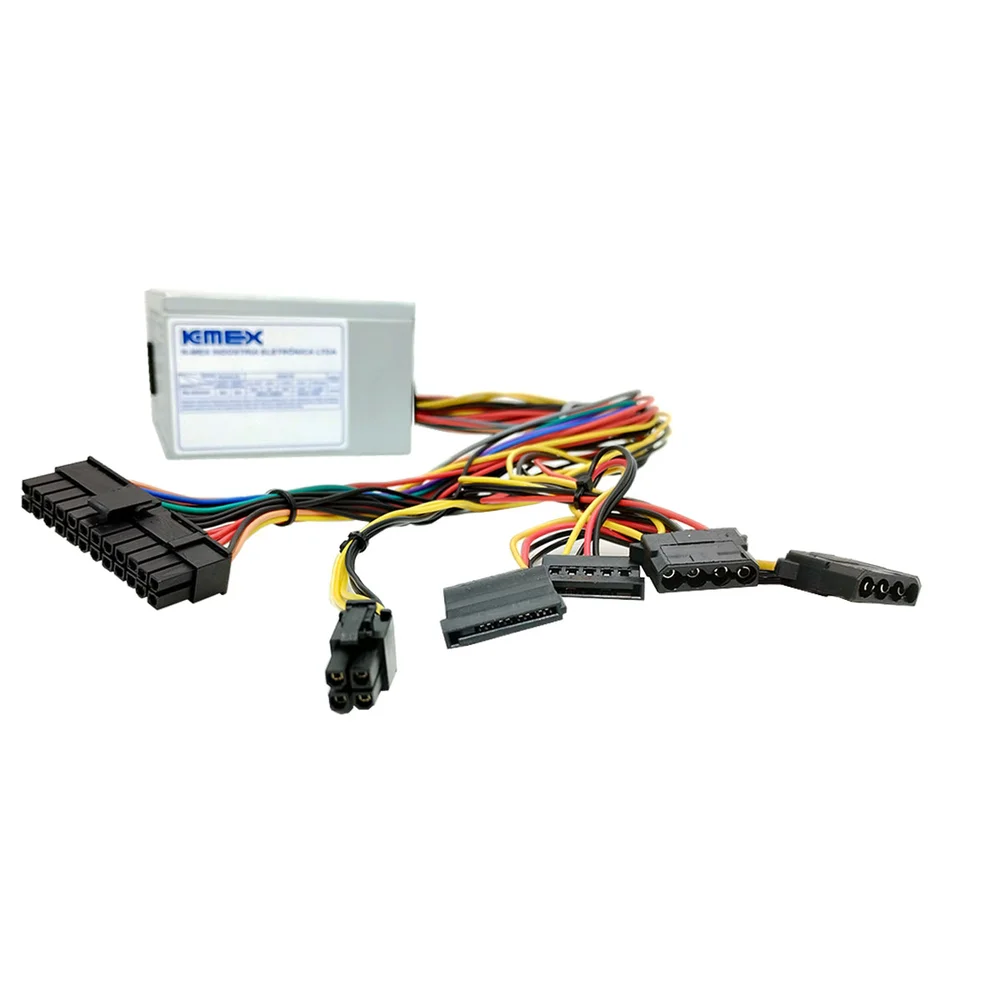 Imagem 3 de 5 do produto Fonte K-Mex Mini, 200W, Conector De Energia Em L - PB-200CNF