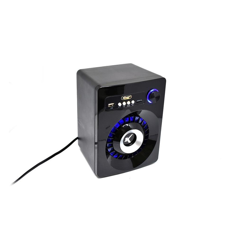 Caixa De Som Knup Bluetoothusb 20sdradio Kp6022bh
